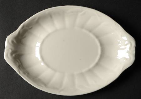 Ceres Cream Underplate for Gravy Boat