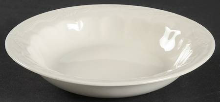 Ceres Cream Rim Fruit/Dessert (Sauce) Bowl