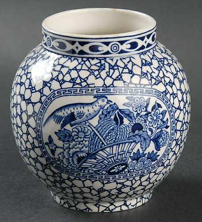 Chinese Bird Sugar Bowl No Lid