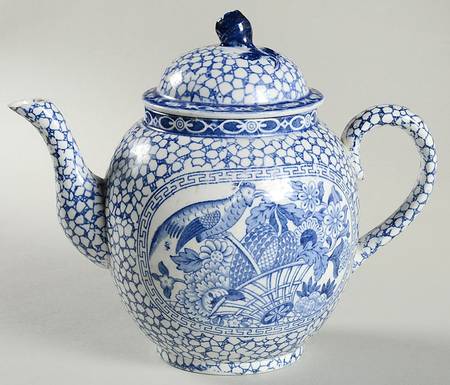 Chinese Bird Teapot & Lid