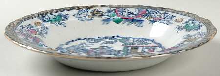 Chinese Ching Large Rim Soup Bowl