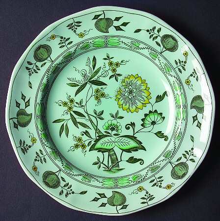 Chinese Garden Green Salad Plate