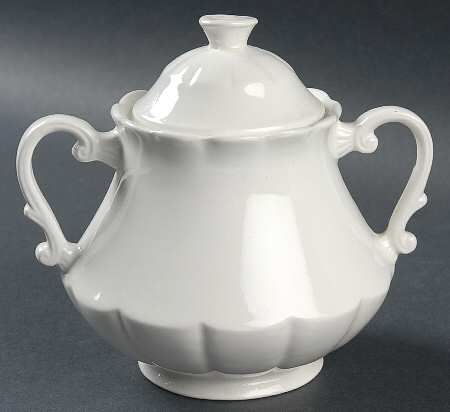 Chippendale Sugar Bowl & Lid