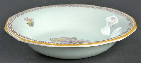 Chelsea Sprays Red (Laurel Leaf) Fruit/Dessert (Sauce) Bowl