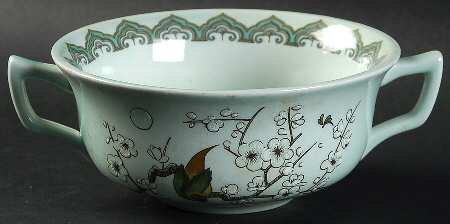 Chusan Flat Cream Soup Bowl