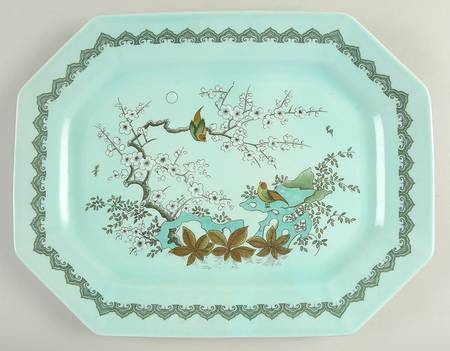 Chusan 14" Oval Serving Platter