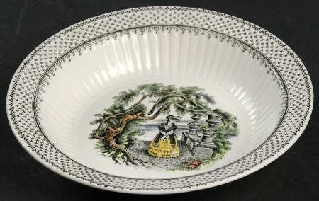 Claudette Rim Fruit/Dessert (Sauce) Bowl