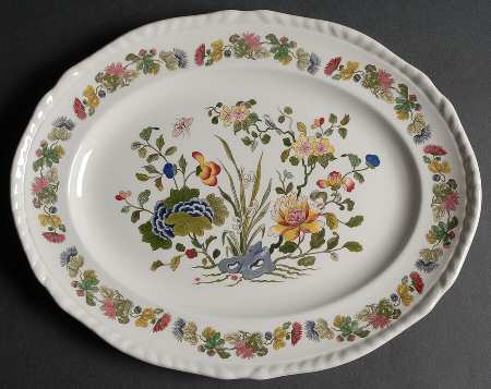 Country Meadow 12" Oval Serving Platter