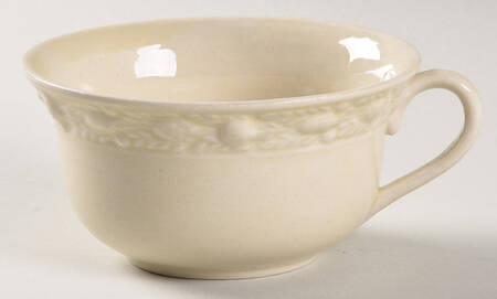 Della Robia Cream (Titian Ware) Oversized Cup
