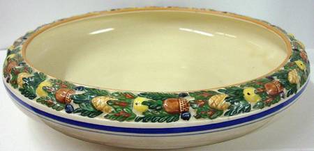 Della Robia Multicolor on Cream Lily Pond