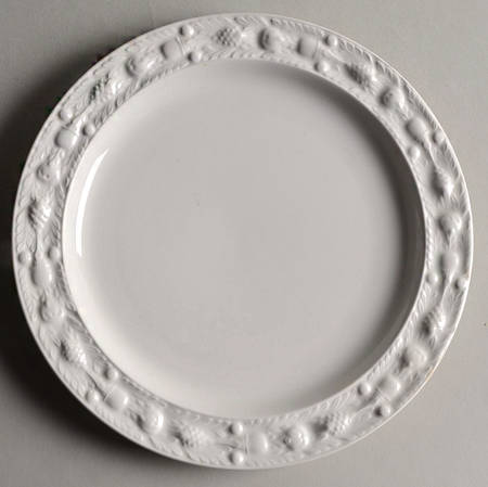 Della Robia White (Micratex) Salad Plate