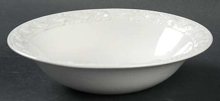 Della Robia White (Micratex) Coupe Cereal Bowl