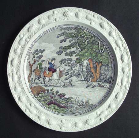 Dr. Syntax Luncheon Plate