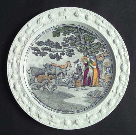 Dr. Syntax Luncheon Plate