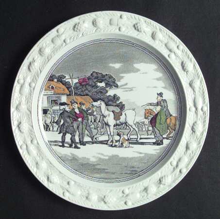 Dr. Syntax Luncheon Plate