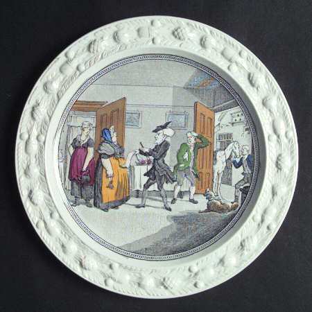 Dr. Syntax Luncheon Plate