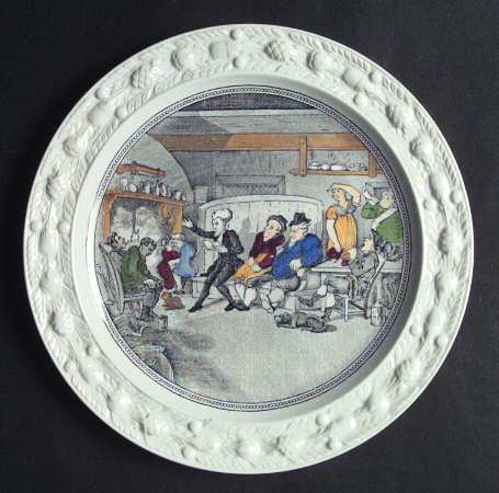 Dr. Syntax Luncheon Plate