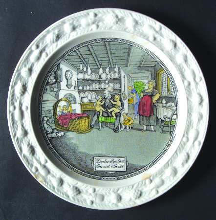 Dr. Syntax Dinner Plate