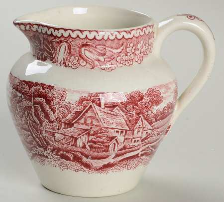 English Countryside Pink Mini Creamer