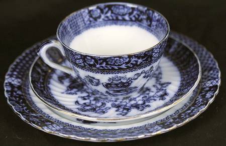 Geisha (Flow Blue) by Adams China
