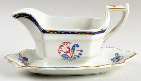 Georgian Gravy Boat & Underplate