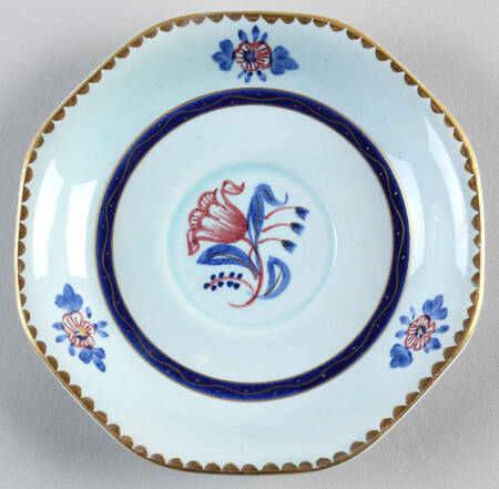 Georgian Saucer for Flat Cup