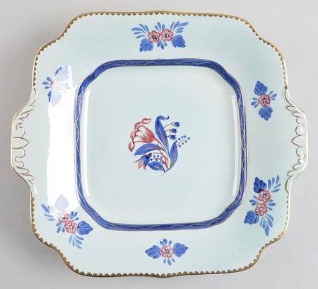 Georgian Square Handled Cake Plate