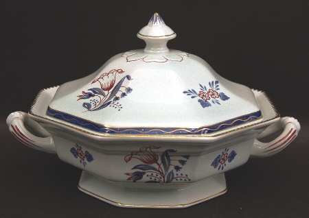 Georgian Octagonal Covered Vegetable