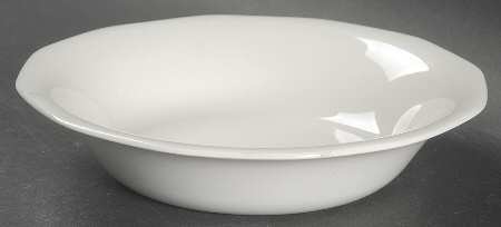 Hexagon White Fruit/Dessert (Sauce) Bowl