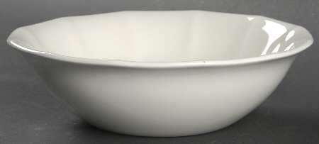 Hexagon White Coupe Cereal Bowl