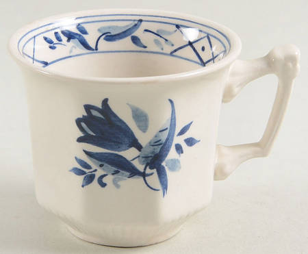 Hollandia Blue Flat Demitasse Cup
