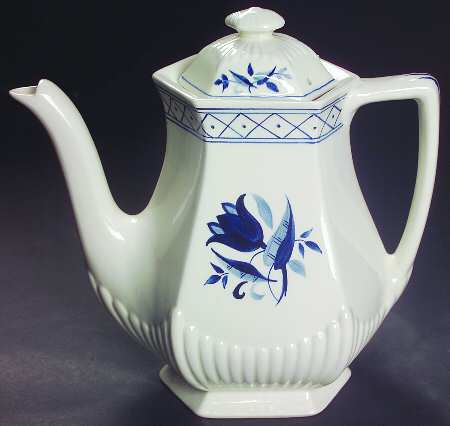 Hollandia Blue Coffee Pot & Lid