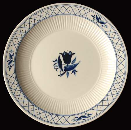 Hollandia Blue 11" Chop Plate (Round Platter)