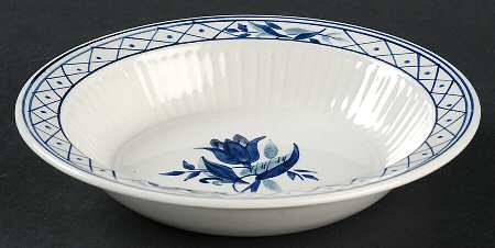 Hollandia Blue Rim Fruit/Dessert (Sauce) Bowl