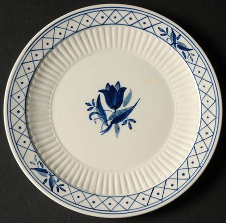 Hollandia Blue Bread & Butter Plate