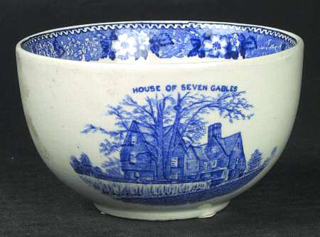 House of Seven Gables Blue by Adams China