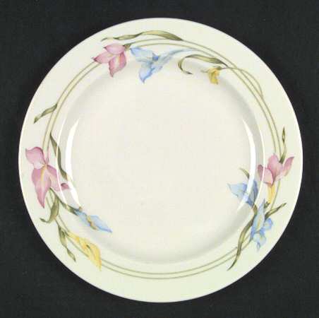 Iris Salad Plate