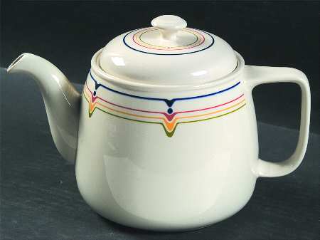 Jazz Teapot & Lid