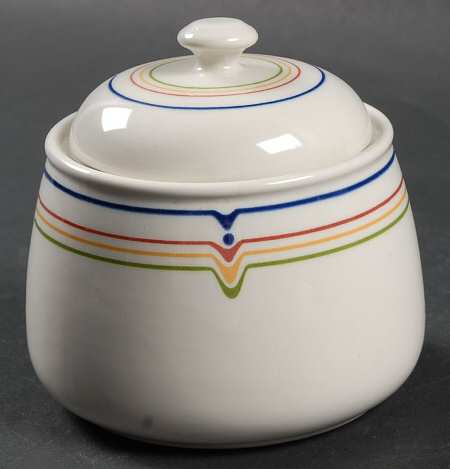 Jazz Sugar Bowl & Lid