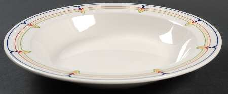 Jazz Large Rim Soup Bowl