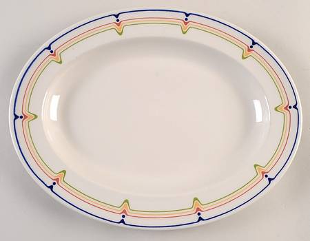 Jazz 13" Oval Serving Platter