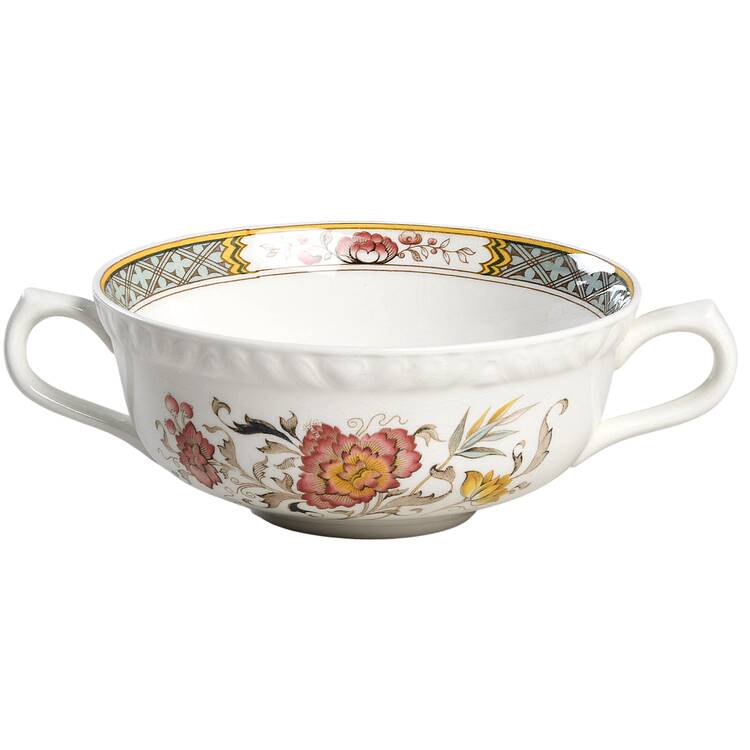Jeddo Flat Cream Soup Bowl