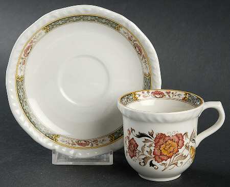 Jeddo Flat Demitasse Cup & Saucer Set