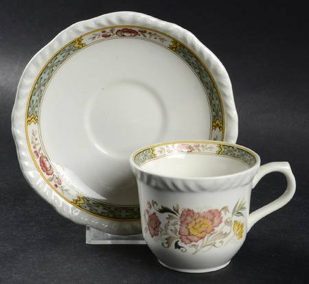 Jeddo Flat Demitasse Cup & Saucer Set