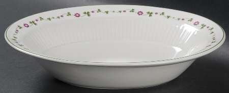 Karina 9" Oval Vegetable Bowl