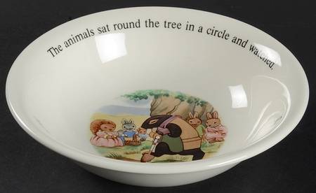 Little Grey Rabbit & Her Friends Child's Bowl