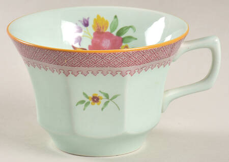 Lowestoft (Newer Backstamp) Flat Cup