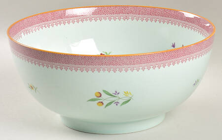 Lowestoft (Newer Backstamp) 9" Salad Serving Bowl