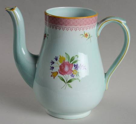Lowestoft (Newer Backstamp) Small Coffee Pot No Lid