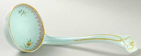 Lowestoft (Newer Backstamp) Solid Piece Sauce Ladle